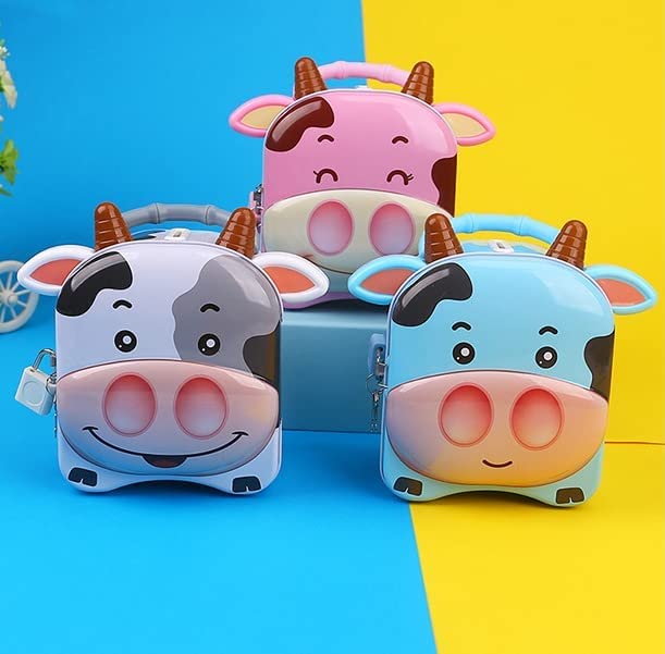 Cow Shape Money Piggy Bank for Kids Unicorn Coin Collectibles