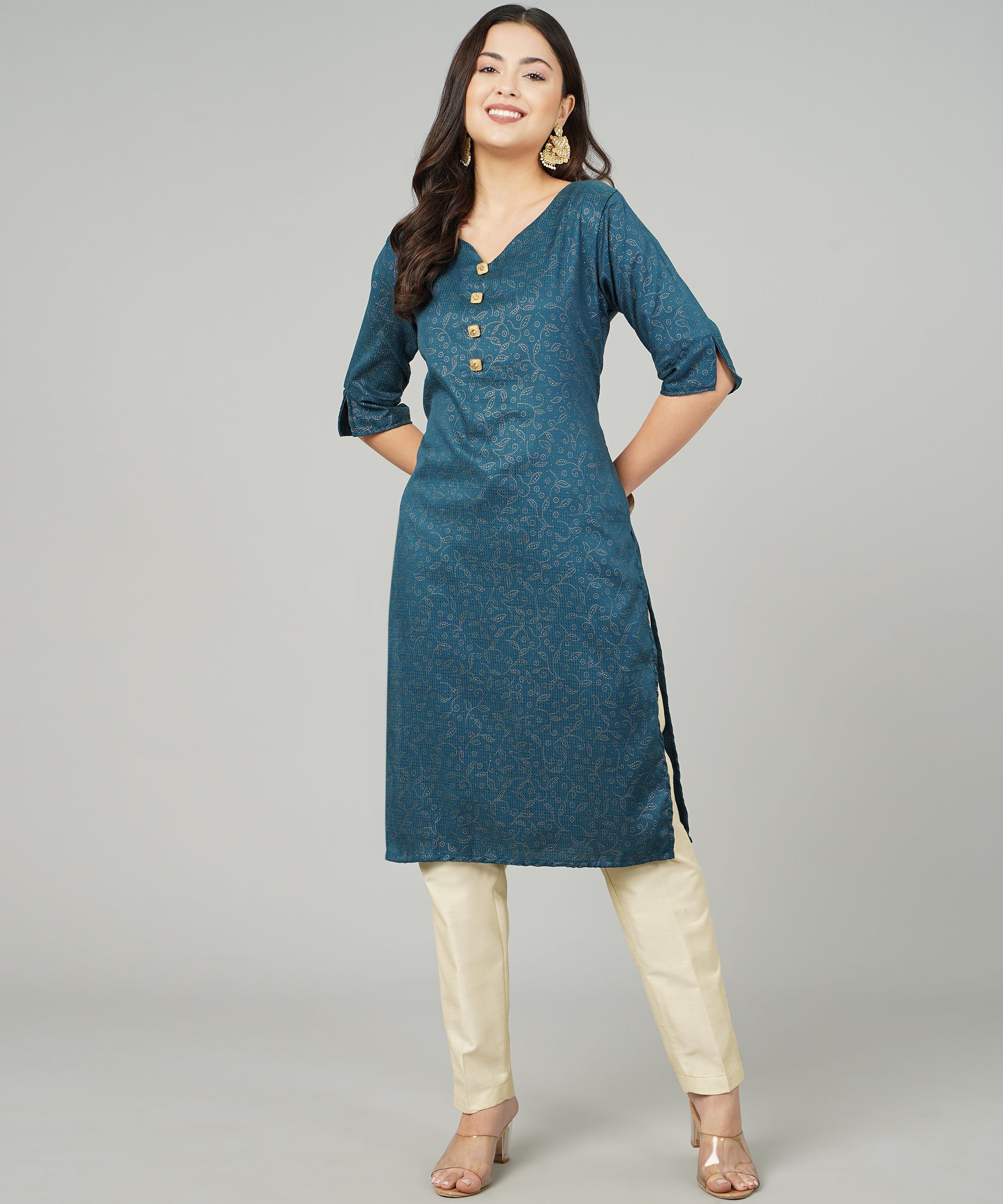 Full Sleeve Designer Pakistani Kurti, XL at Rs 1500 in Hyderabad | ID:  25487607188