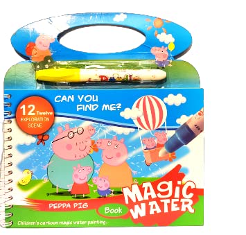 Reusable Magic Water Painting Book Magic Doodle Pen For Kids