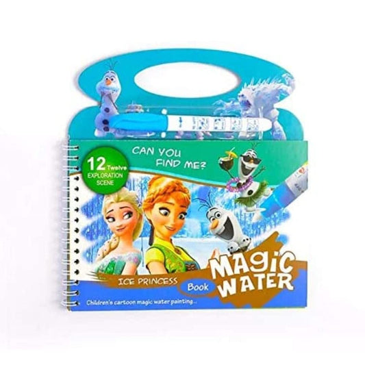 Reusable Magic Water Painting Book Magic Doodle Pen For Kids