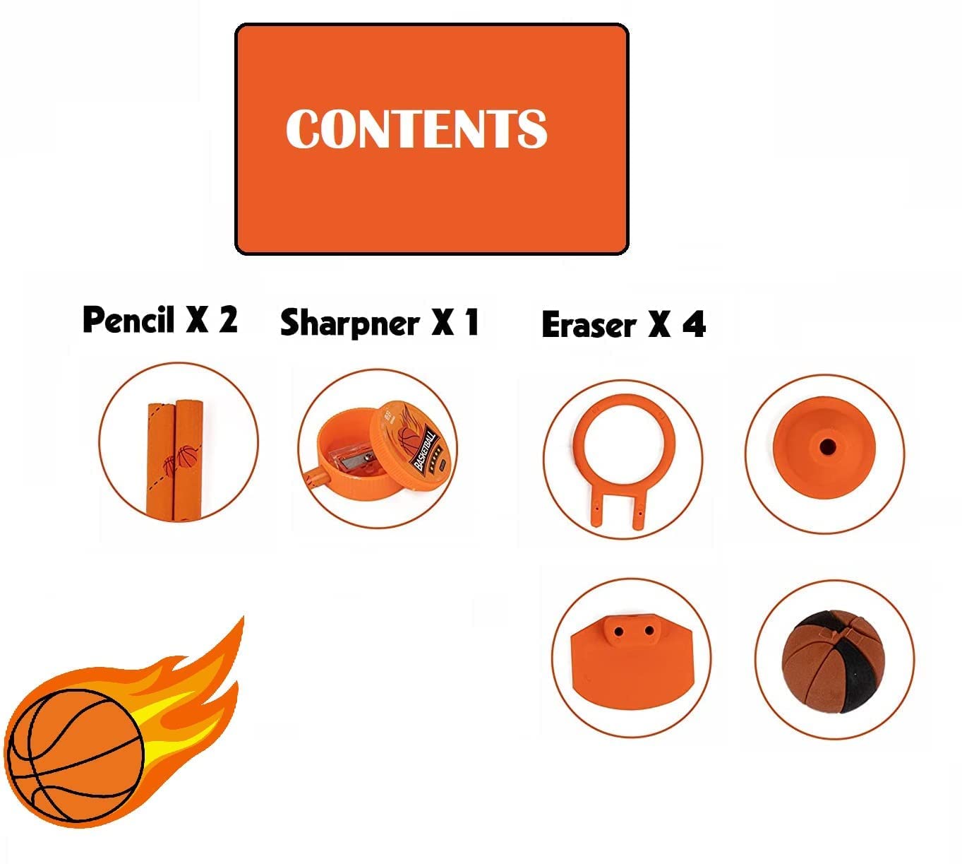 Stationary Kit – Basket Ball Theme Stationary Set for Kids